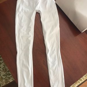 Lululemon white tights